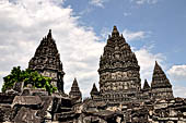 Prambanan - Candi Lara Jonggrang, the temple complex 